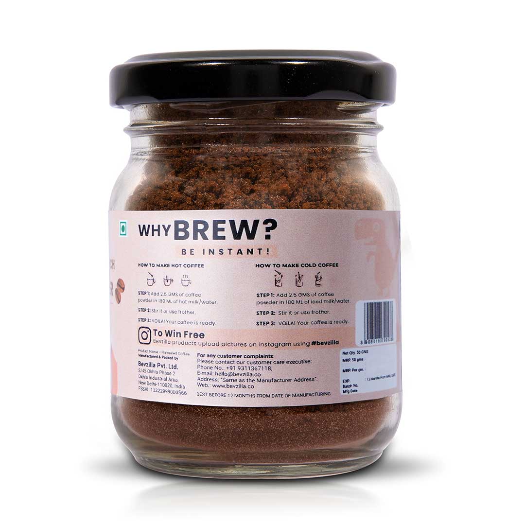 50GM x 4 Flavoured Coffee Jars