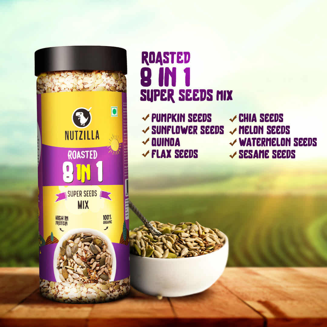 Nutzilla 8 in 1 Superseeds Mix