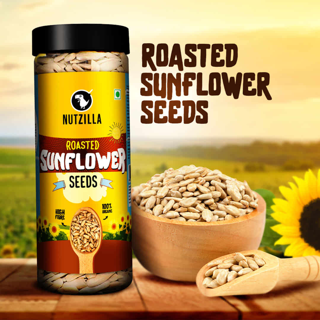 Nutzilla Roasted Sunflower Seeds