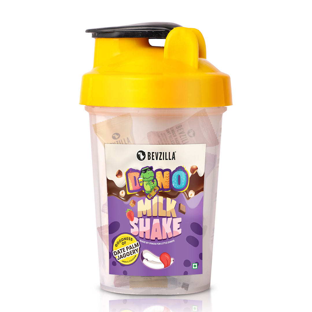 8 Flavoured Milkshake Cubes + Shaker
