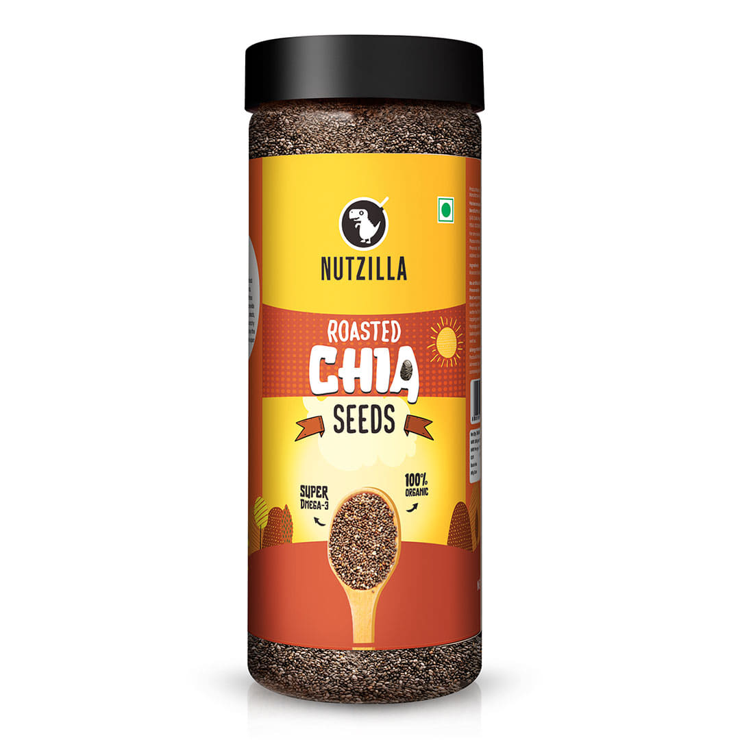 Nutzilla Roasted Chia Seeds