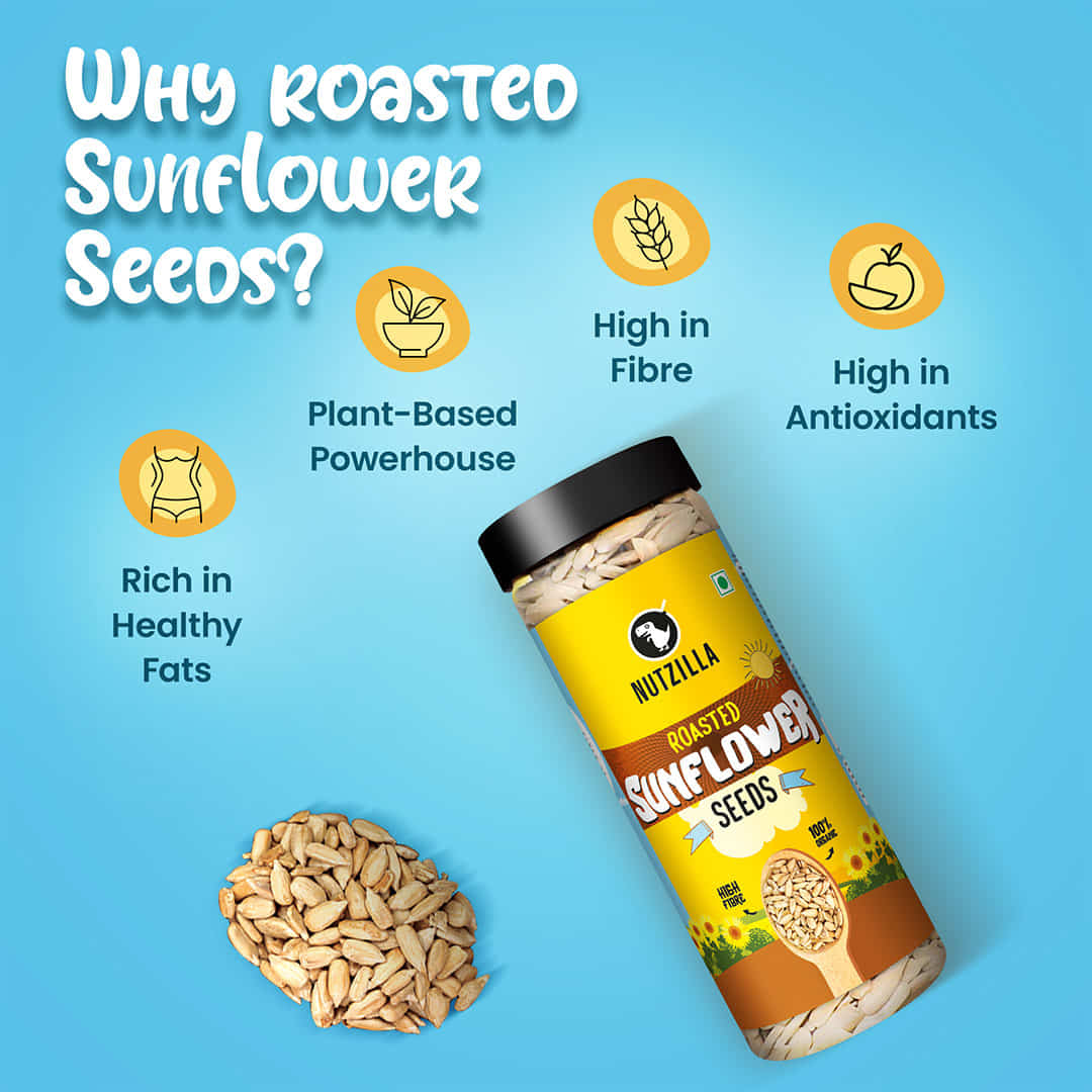 Nutzilla Roasted Sunflower Seeds