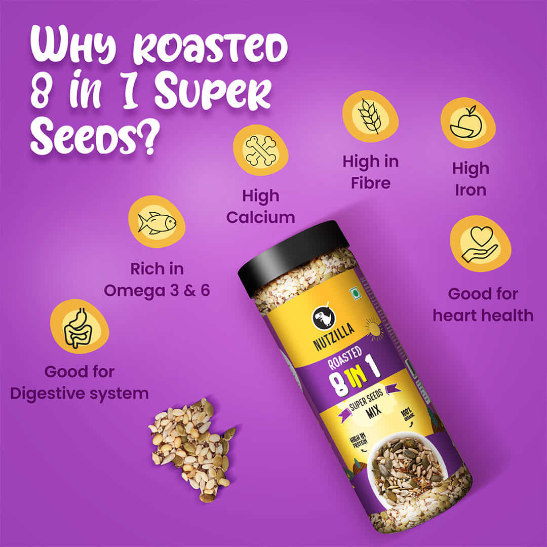 Nutzilla 8 in 1 Superseeds Mix