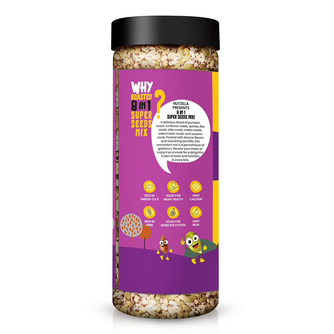 Nutzilla 8 in 1 Superseeds Mix