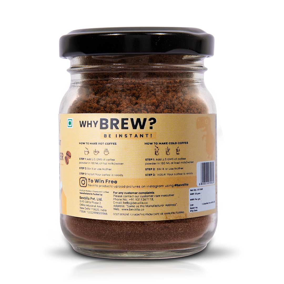 50GM x 4 Flavoured Coffee Jars
