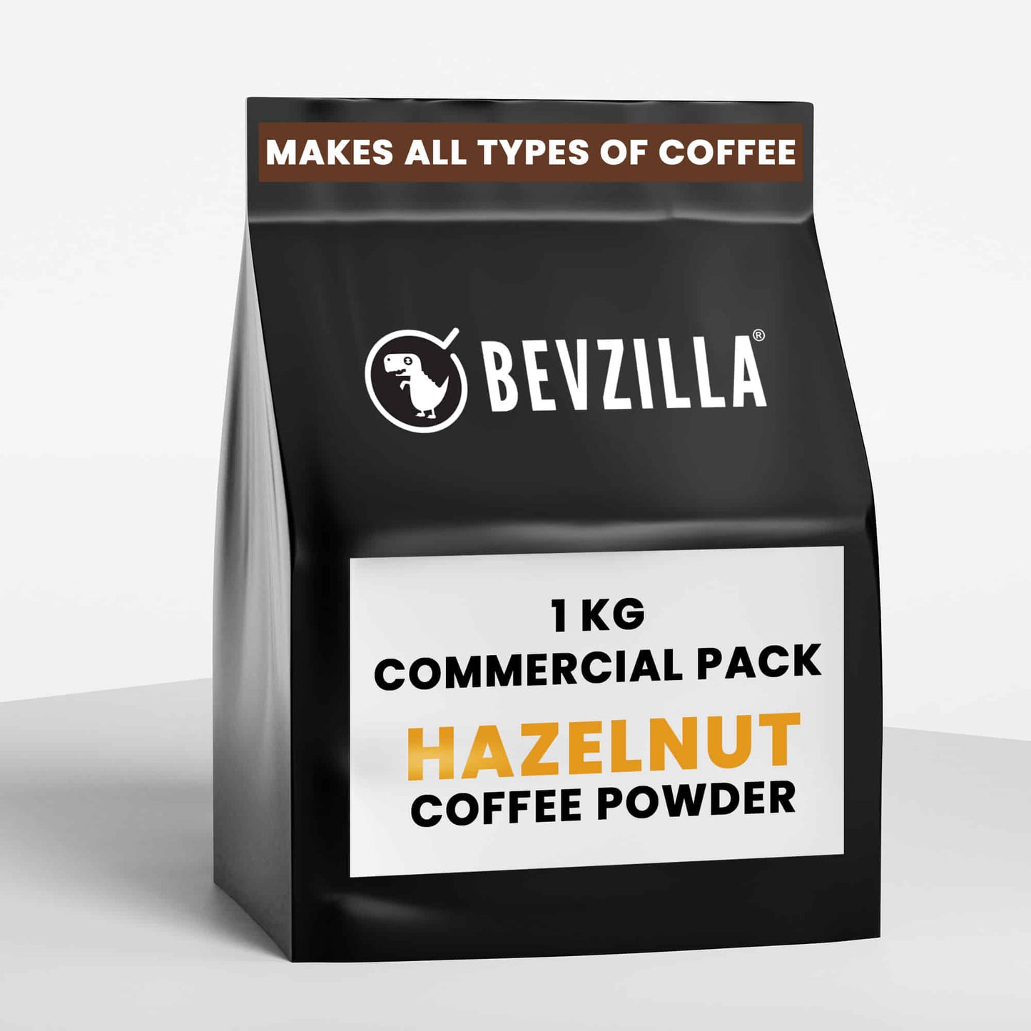 1 KG Hazelnut Instant Coffee Powder Commercial Pack