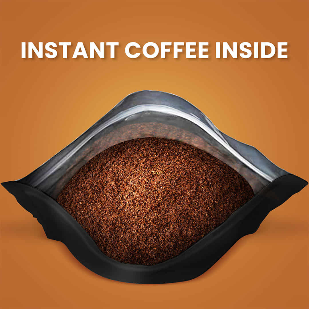 1 KG Hazelnut Instant Coffee Powder Commercial Pack