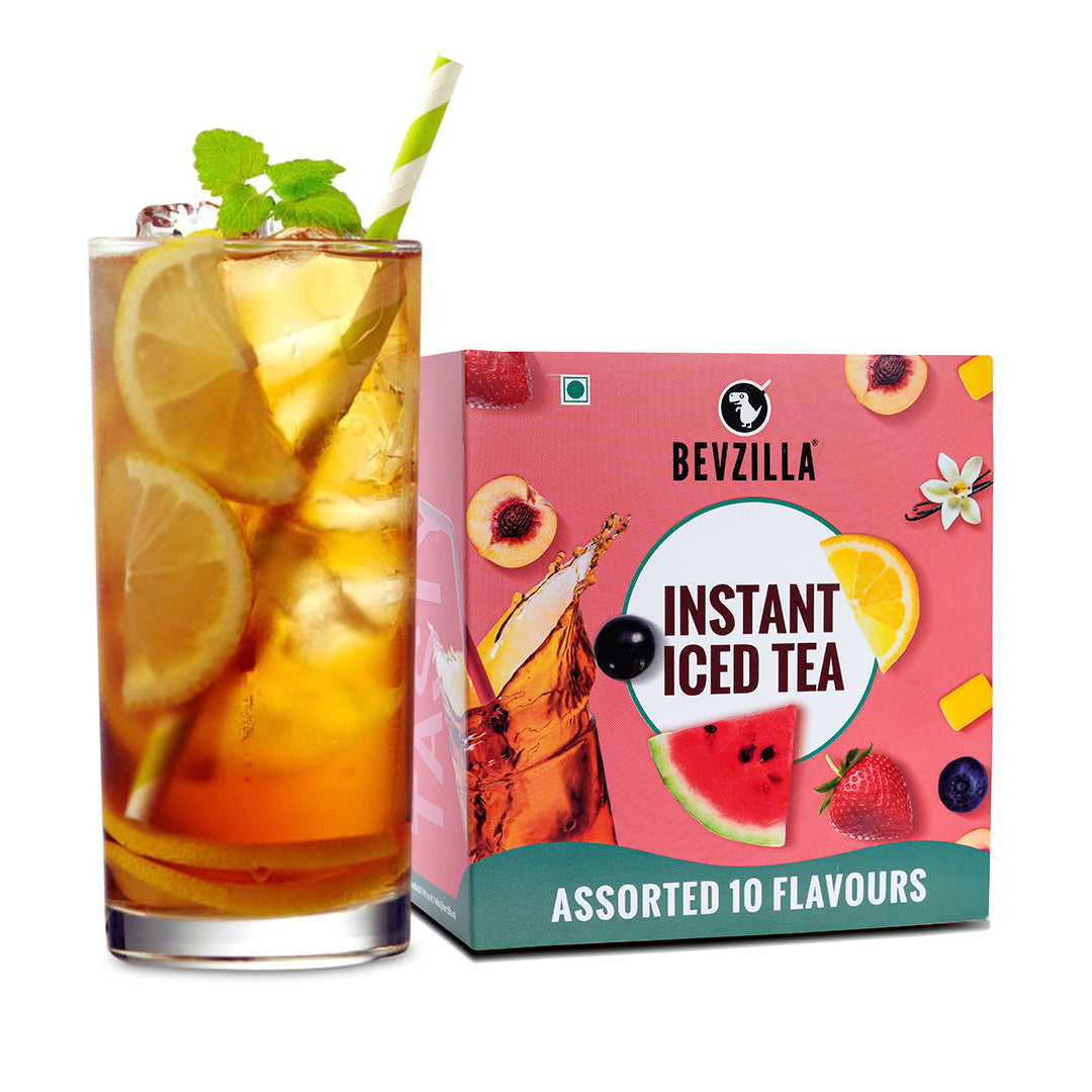 Iced Tea Powder 5 Assorted Flavours Pack