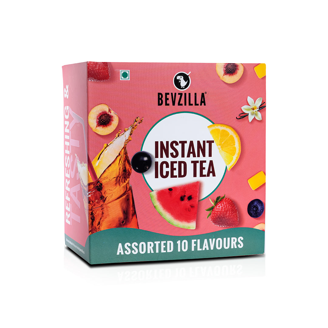 Iced Tea Powder 5 Assorted Flavours Pack