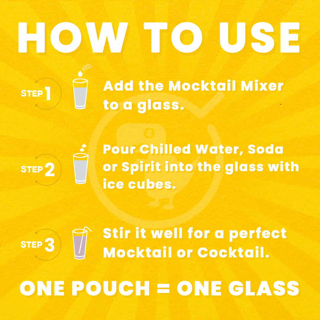 Hurricane Mocktail Mixers | 5 Pouches