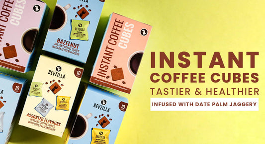 Instant Coffee Cubes- Tastier & healthier Coffee in a Cube