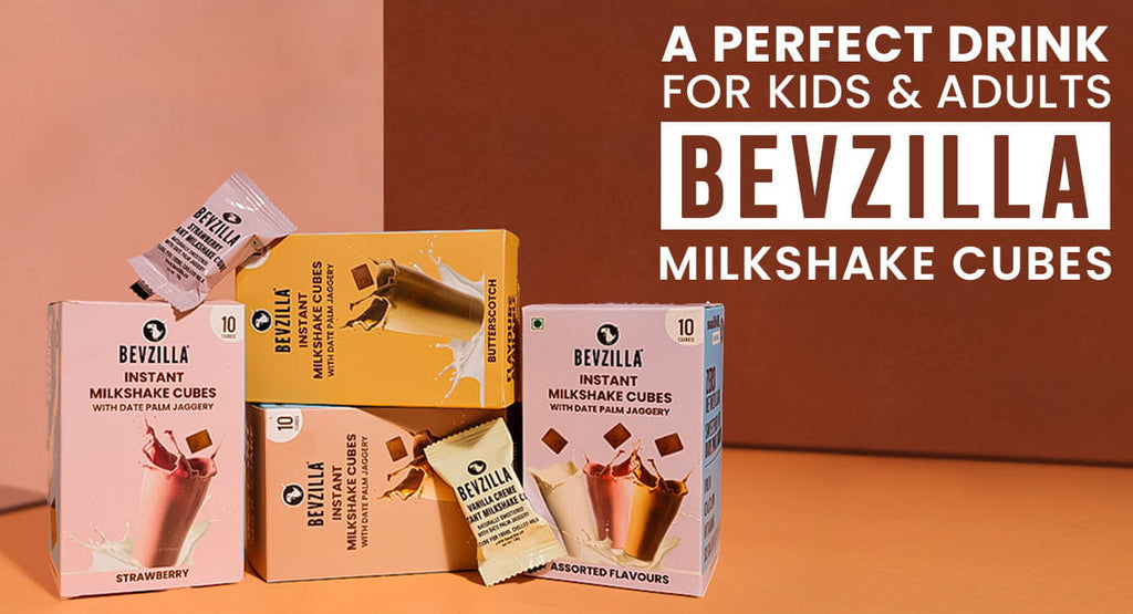 A Perfect Drink for Kids & Adults- Bevzilla Milkshake Cubes