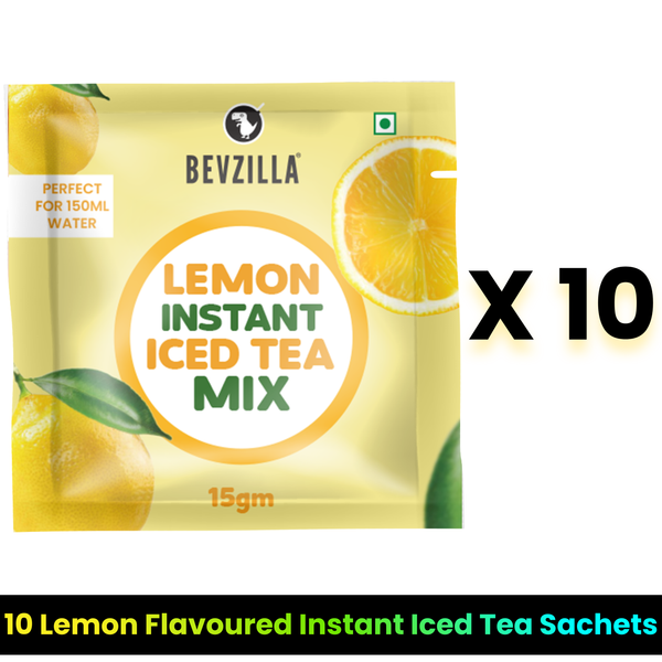 Bevzilla Instant Iced Tea Lemon 15gm X 10