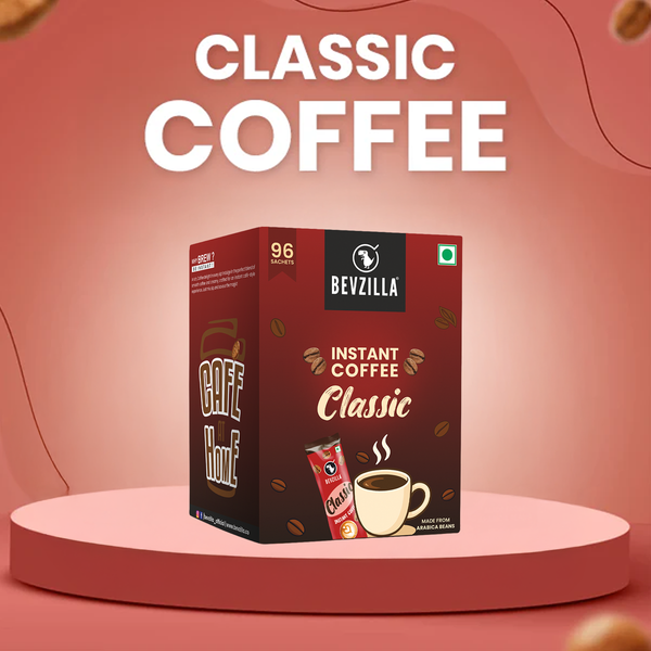 96 Classic Instant Coffee Sachets Box