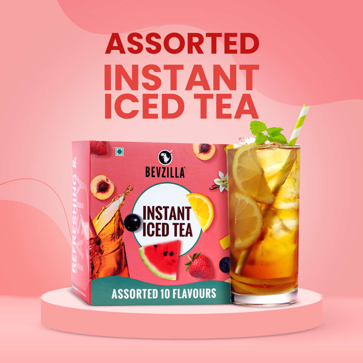 Buy Assorted Iced Tea Powder Pack I Under ₹250 Online in India– Bevzilla