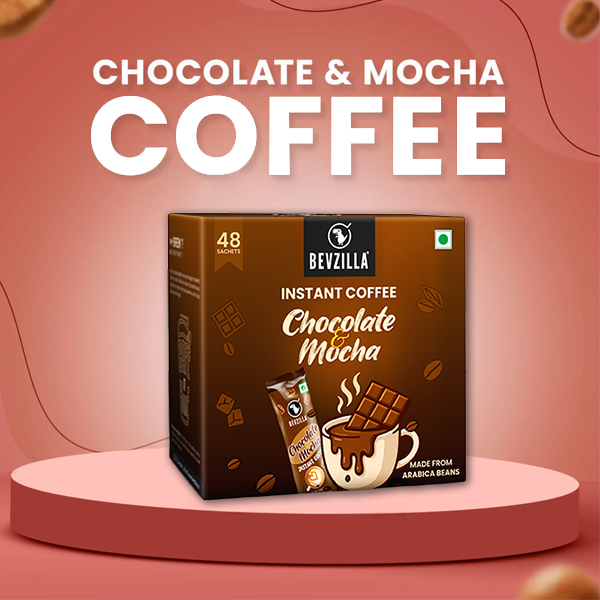 48 Choco Mocha Coffee Sachets Pack