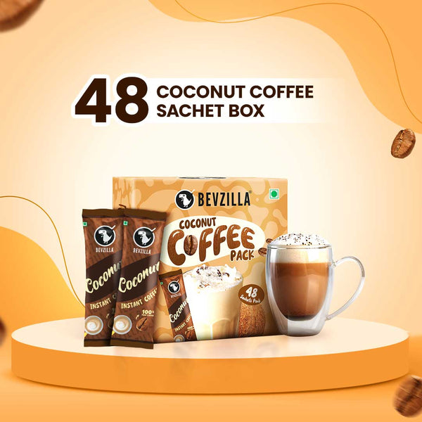 Coconut Coffee Powder Sachets– Bevzilla
