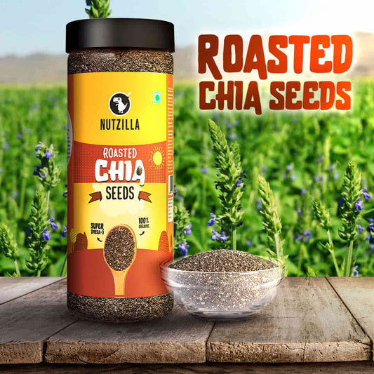 Nutzilla Roasted Chia Seeds