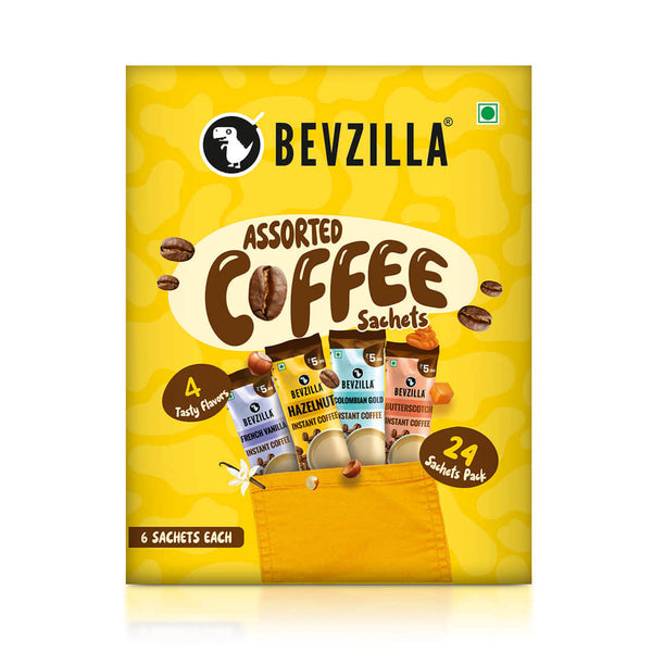 24 Flavoured Coffee Sachets