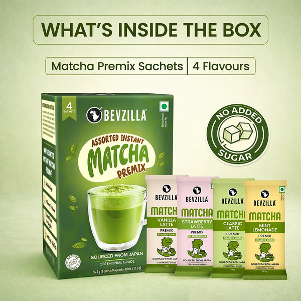 Assorted Instant Matcha Premix