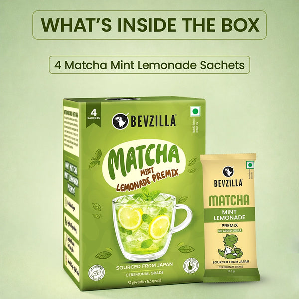 Matcha Mint Lemonade Premix