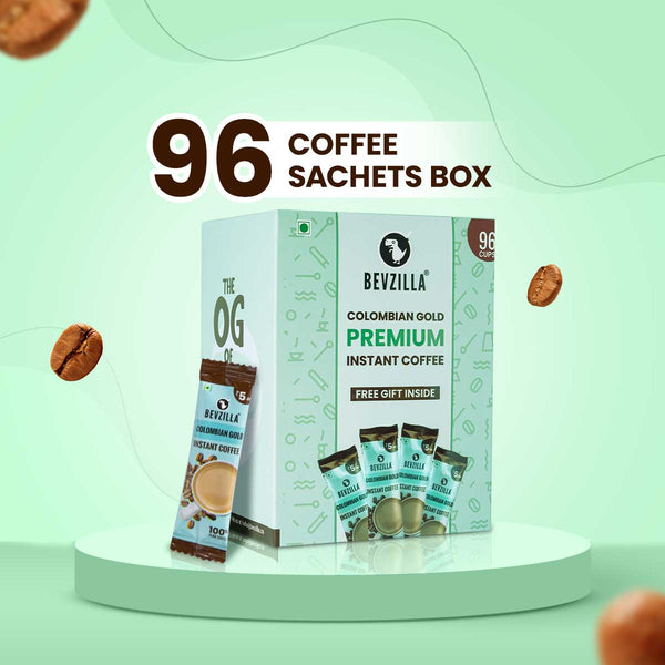 96 Classic Instant Coffee Sachets Box