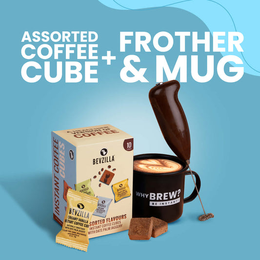instant coffee cubes I Bevzilla