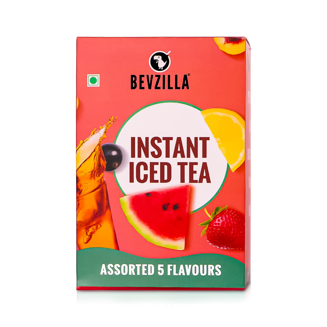 Iced Tea Powder 5 Assorted Flavours Pack