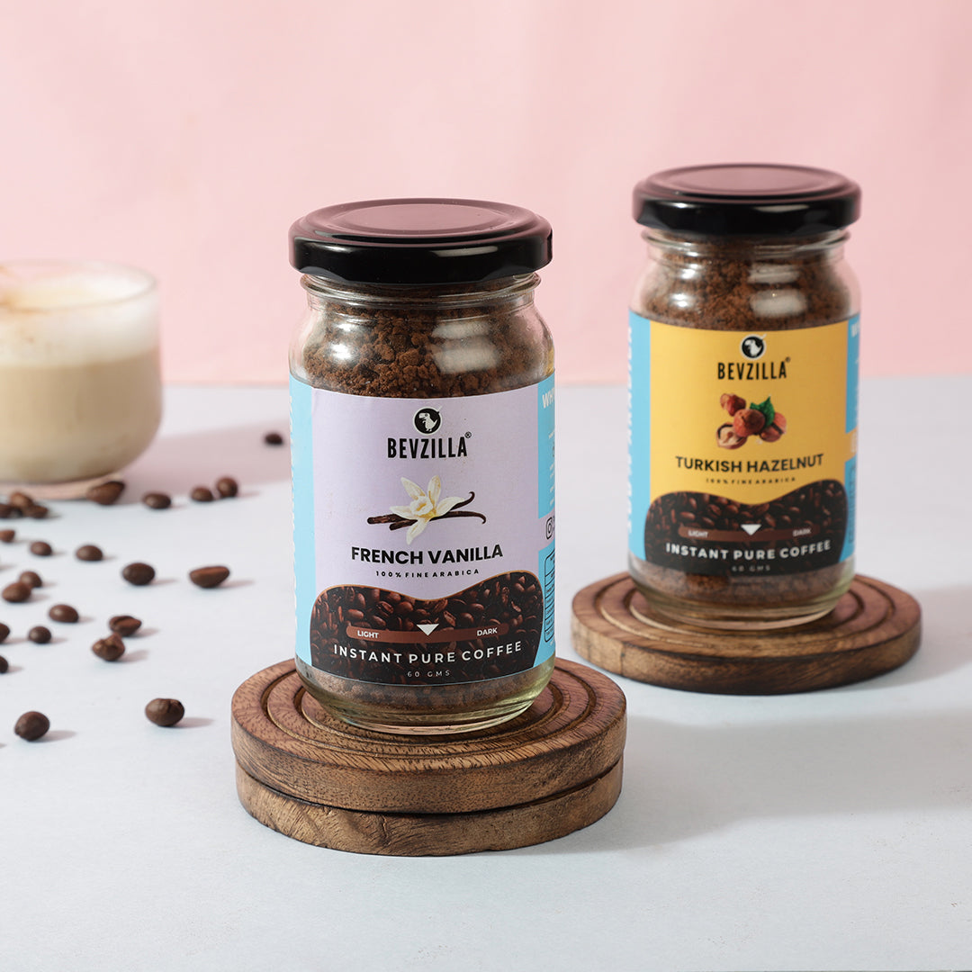 French Vanilla+Turkish Hazelnut Coffee Combo