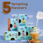 Creamy Vanilla+Belgian Chocolate Coffee 10 Cubes Combo Pack